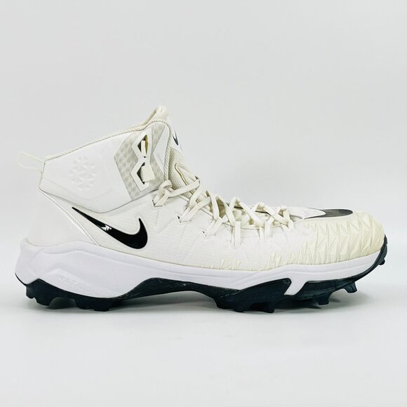 Nike Force Savage Pro Shark WIDE \'White Black\' Football size 20 READ main image 6